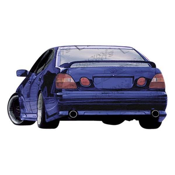1998-2005 Lexus GS300 GS400 4 doors WIZE Style FRP Primer Full Kit-2