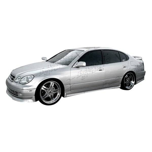 1998-2005 Lexus GS300 GS400 4 doors WIZE Style FRP Primer Full Kit-3