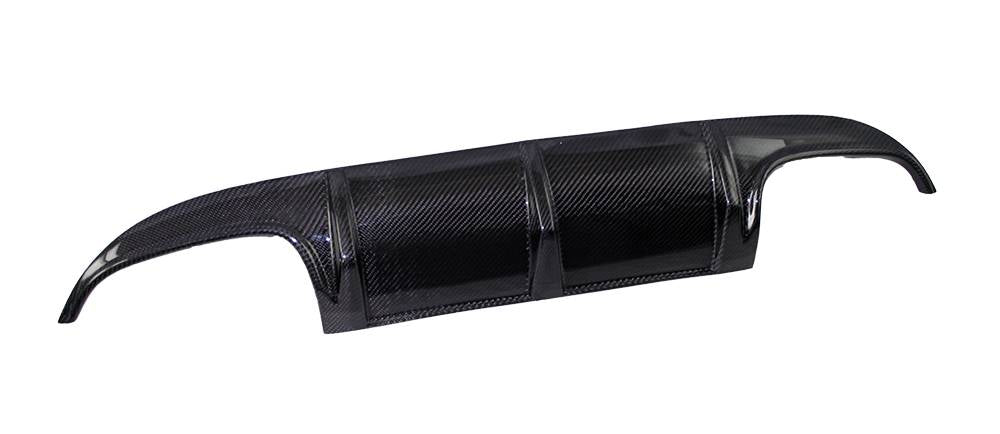 1998-2002 Mercedes Clk W208 2 doors Carbon Fiber Black Diffuser-1