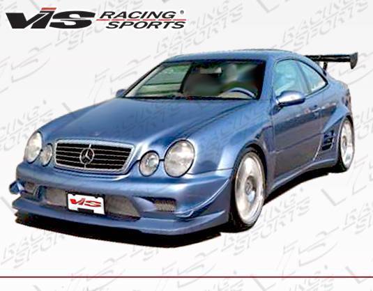 1998-2002 Mercedes Clk W208 2 doors FRP Primer WideBody-1