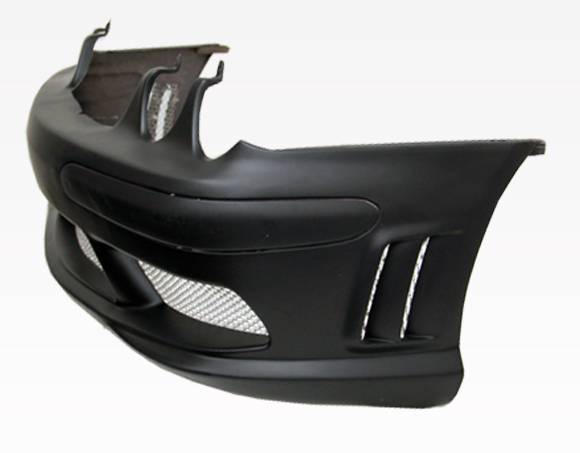 1998-2002 Mercedes Clk W208 2 doors TM Style FRP Primer Front Bumper-3