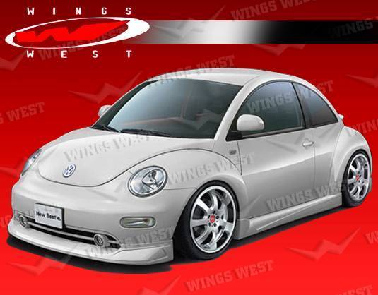 1998-2005 Volkswagen Beetle 2 doors POLYURETHANE Black Full Kit-1