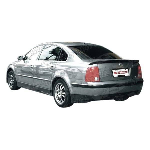 1998-2001 Volkswagen Passat 4 doors Rabiat Style FRP Primer Rear Lip-1