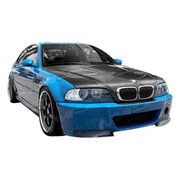 1999-2005 BMW 3 SERIES E46 2 doors 4 doors CSL ver. I Style FRP Primer Front Bumper-1