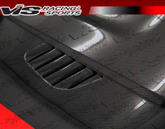 1999-2003 BMW 3 SERIES E46 2 doors XTS Style Carbon Fiber Black Hood-6