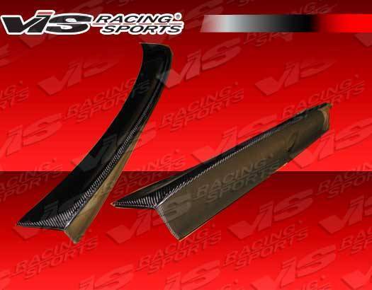 1999-2005 BMW 3 SERIES E46 4 doors Carbon Fiber Black Spoiler-1