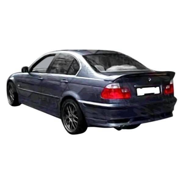 1999-2001 BMW 3 SERIES E46 4 doors EURO TECH Style FRP Primer Rear Lip-1