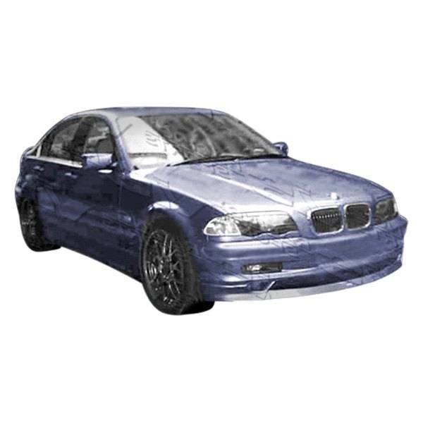 1999-2001 BMW 3 SERIES E46 4 doors EURO TECH Style FRP Primer Full Kit-1
