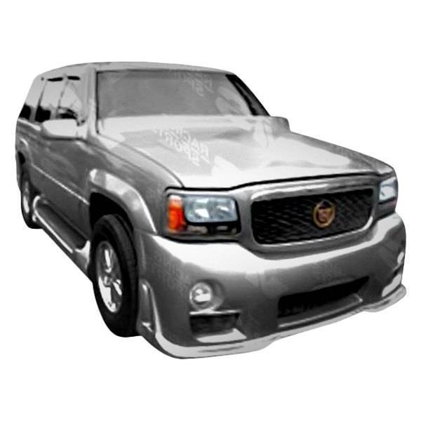 1999-2001 Cadillac Escalade 4 doors OUTCAST Style FRP Primer Front Bumper-1