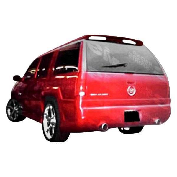 1999-2001 Cadillac Escalade 4 doors OUTCAST 2 Style FRP Primer Rear Bumper-1