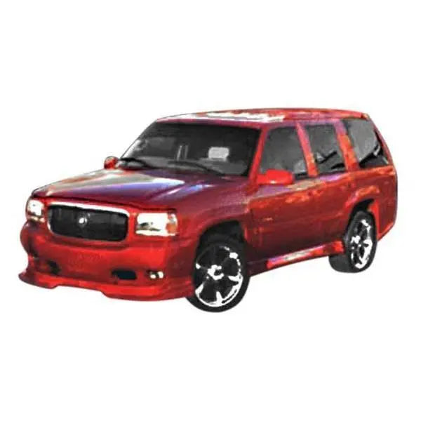 1999-2001 Cadillac Escalade 4 doors OUTCAST 2 Style FRP Primer Side Skirts-1