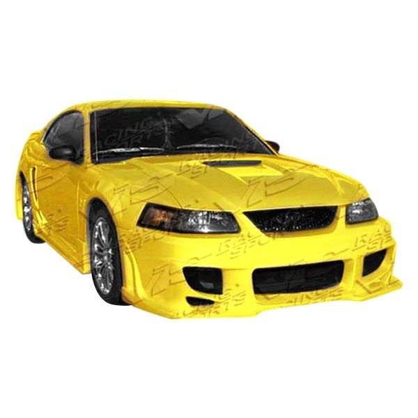 1999-2004 Ford Mustang 2 doors BALLISTIX Style FRP Primer Full Kit-1