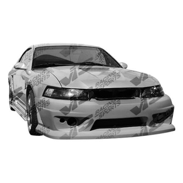 1999-2004 Ford Mustang 2 doors V Speed Style FRP Primer Front Bumper-1