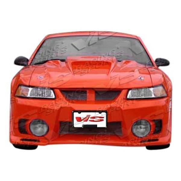 1999-2004 Ford Mustang 2 doors EVO 5 Style FRP Primer Front Bumper-1