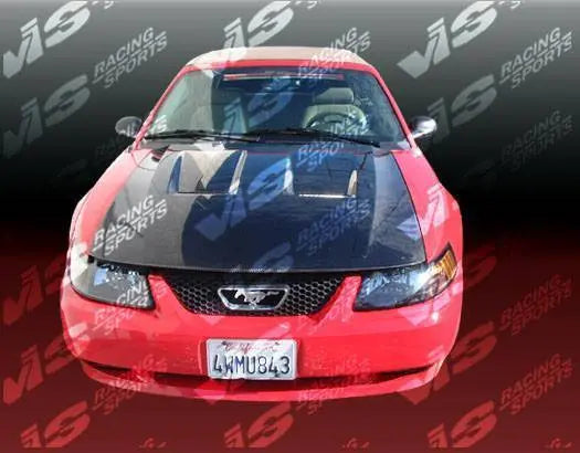 1999-2004 Ford Mustang 2 doors FRP Primer Hood-1