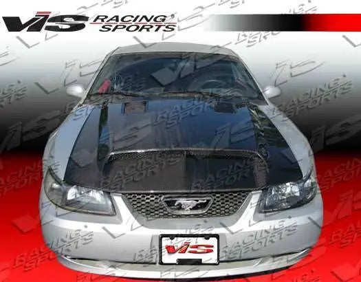 1999-2004 Ford Mustang 2 doors FRP Primer Hood-3