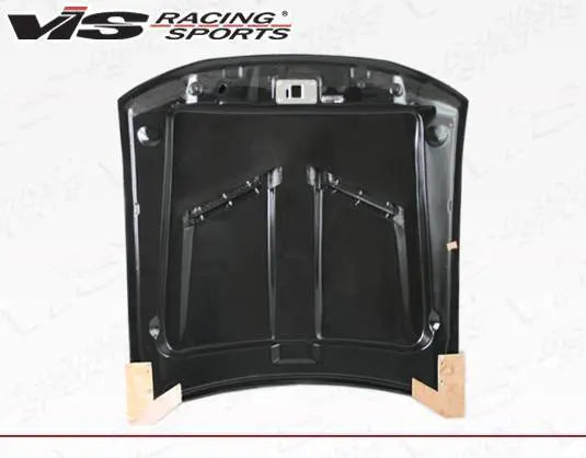 1999-2004 Ford Mustang 2 doors Stalker 2 Style Carbon Fiber Black Hood-4