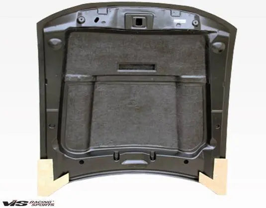 1999-2004 Ford Mustang 2 doors Stalker X Style Carbon Fiber Black Hood-5