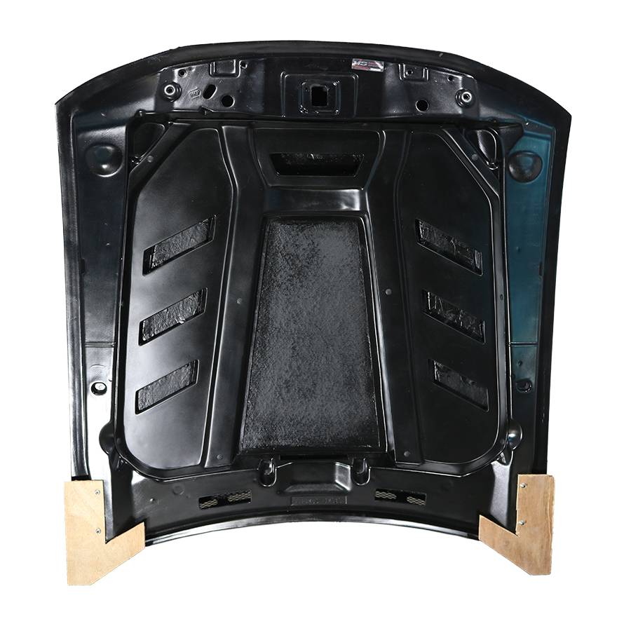 1999-2004 Ford Mustang 2 doors TERMINATOR Style Carbon Fiber Black Hood-4