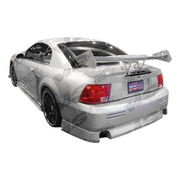 1999-2004 Ford Mustang 2 doors V Speed Style FRP Primer Rear Bumper-2