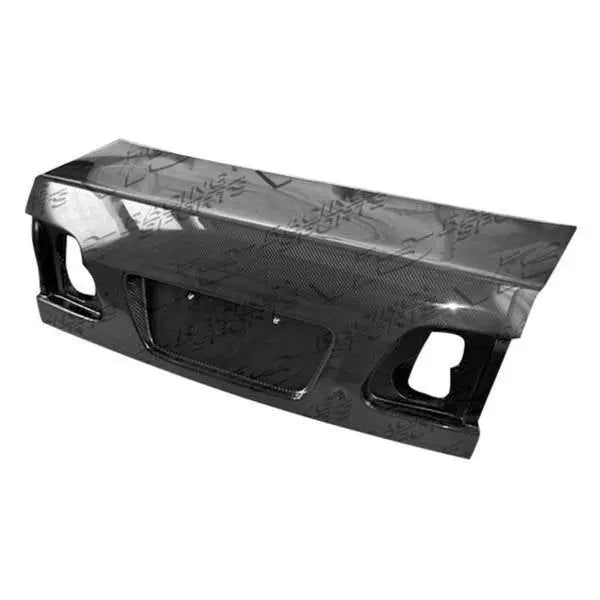 1999-2000 Honda Civic 4 doors OEM Style Carbon Fiber Black Trunk-2