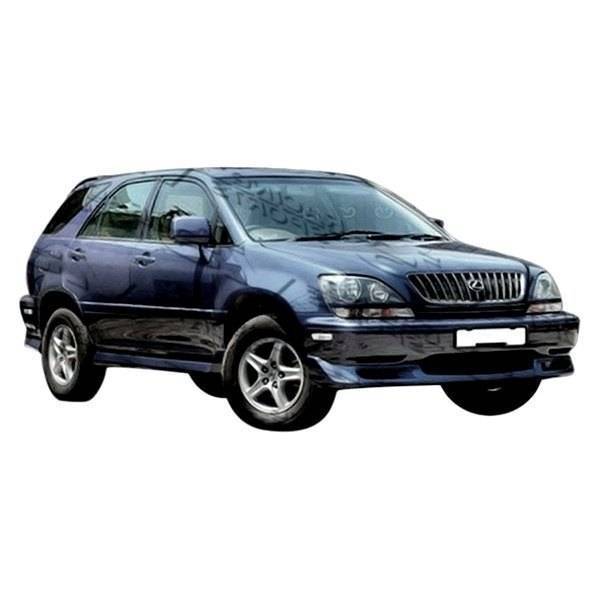 1999-2003 Lexus RX330 4 doors TECHNO R Style FRP Primer Front Lip-1