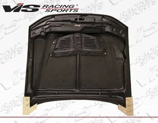 1999-2003 Mitsubishi Galant 4 doors EVO Style Carbon Fiber Black Hood-3