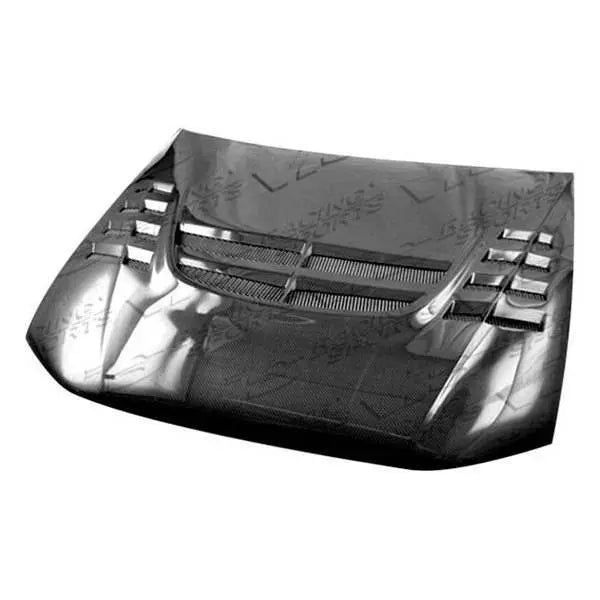 1999-2003 Mitsubishi Galant 4 doors VTX Style Carbon Fiber Black Hood-1