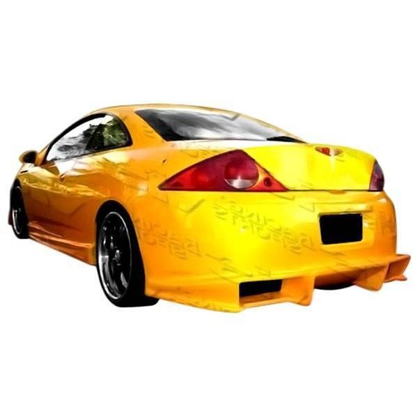 1999-2003 Mercury Cougar 2 doors BALLISTIX Style FRP Primer Rear Bumper-1