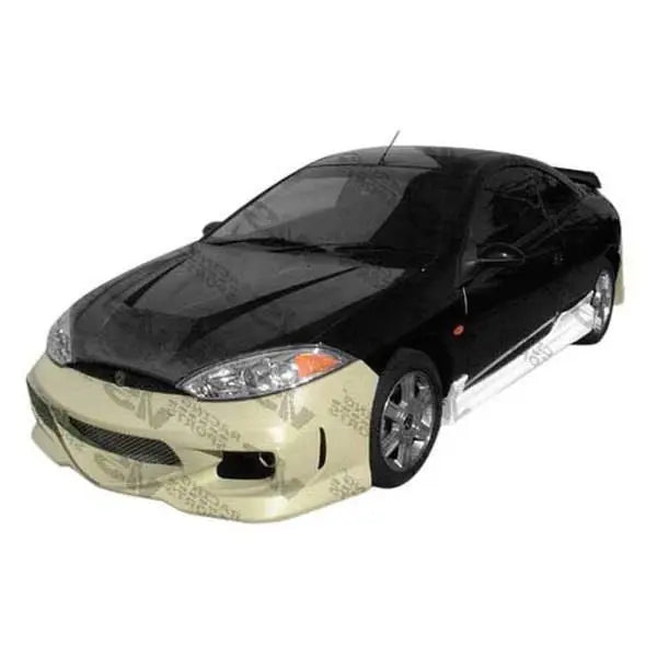 1999-2003 Mercury Cougar 2 doors GT BOMBER Style FRP Primer Side Skirts-2