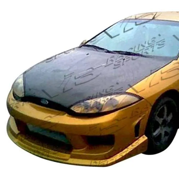 1999-2003 Mercury Cougar 2 doors OEM Style Carbon Fiber Black Hood-1