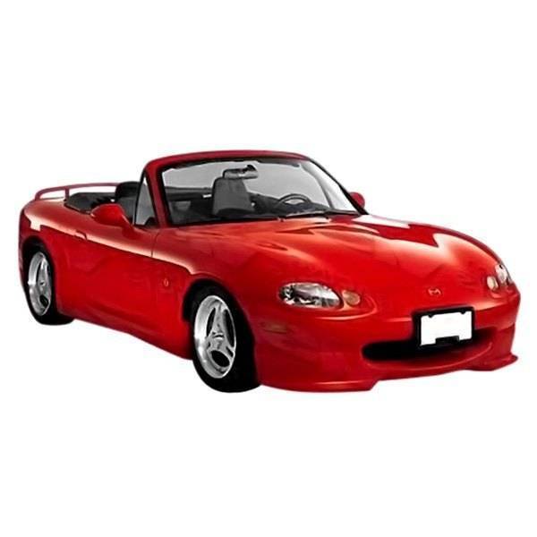 1999-2000 Mazda Miata 2 doors MAGNUM Style FRP Primer Front Lip-1