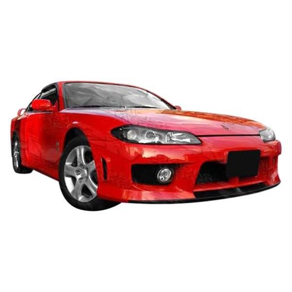 1999-2002 Nissan S15 2 doors TECHNO R Style FRP Primer Full Kit-1