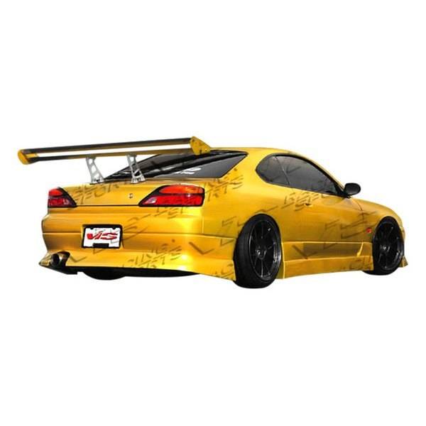 1999-2002 Nissan S15 2 doors V Spec 4 Style FRP Primer Full Kit-2