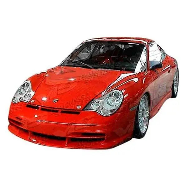 1999-2004 Porsche 996 2 doors GT 3 Style FRP Primer Side Skirts-1