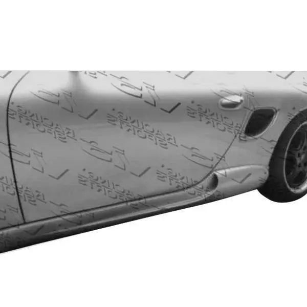 1999-2004 Porsche 996 2 doors G Tech Style FRP Primer Side Skirts-1