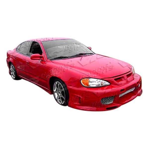 1999-2004 Pontiac Grand AM 4 doors WALKER Style FRP Primer Front Bumper-1