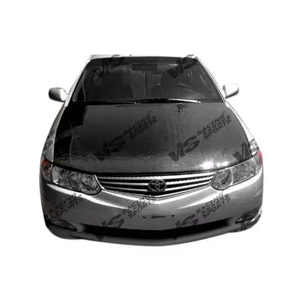 1999-2003 Toyota Solara 4 doors OEM Style Carbon Fiber Black Hood-1