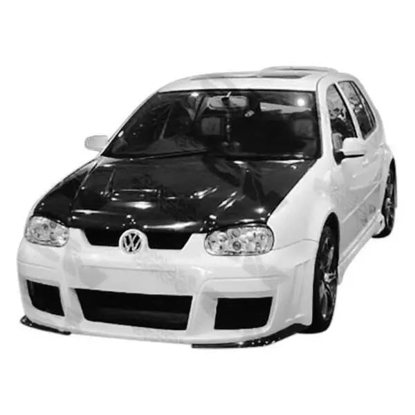 1999-2005 Volkswagen Golf 4 2 doors 4 doors G 55 Style FRP Primer Side Skirts-1