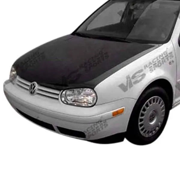 1999-2005 Volkswagen Golf 4 2 doors 4 doors OEM Style Carbon Fiber Black Hood-2