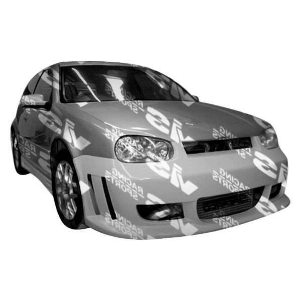 1999-2005 Volkswagen Golf 4 2 doors 4 doors Titan Style FRP Primer Front Bumper-1