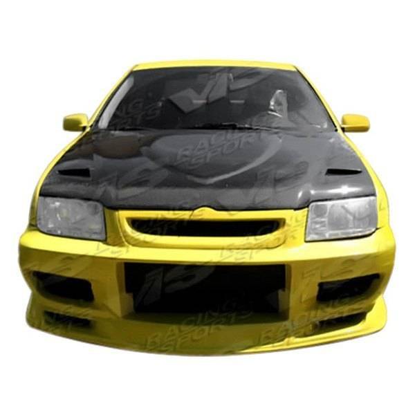 1999-2004 Volkswagen Jetta 4 doors DEMON Style FRP Primer Full Kit-2
