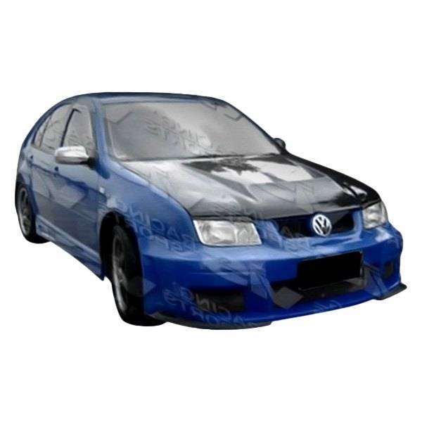 1999-2004 Volkswagen Jetta 4 doors G55 Style FRP Primer Front Bumper-1