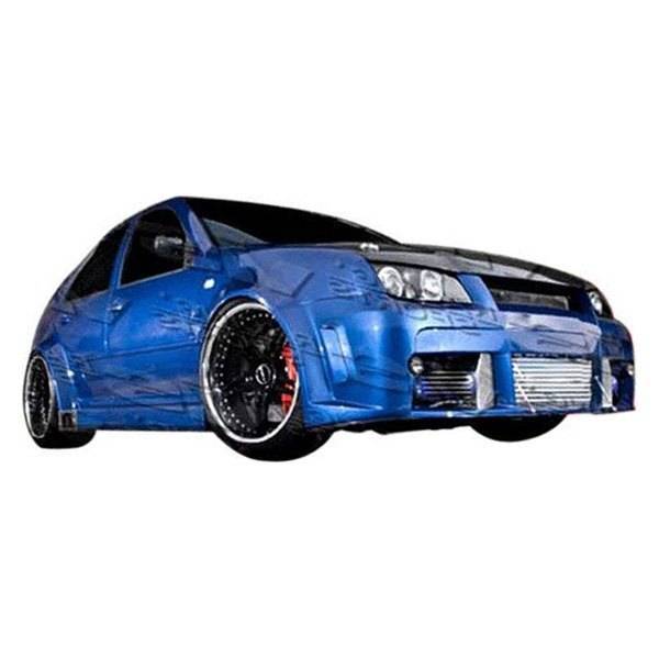 1999-2004 Volkswagen Jetta 4 doors GTR Style FRP Primer Front Bumper-1