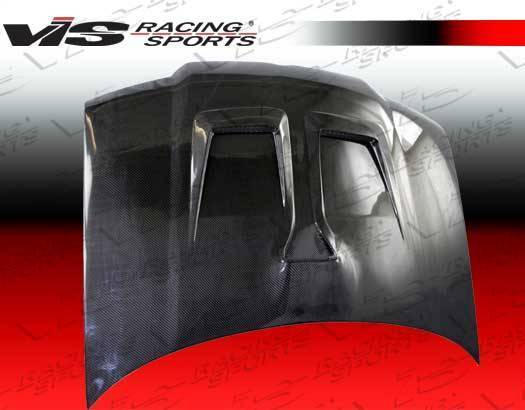 1999-2005 Volkswagen Jetta 4 doors MONSTER Style Carbon Fiber Black Hood-2