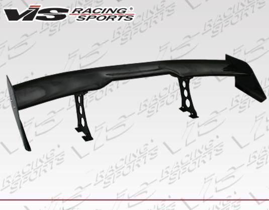 Universal PRO GT1 Style Carbon Fiber Black Spoiler-2