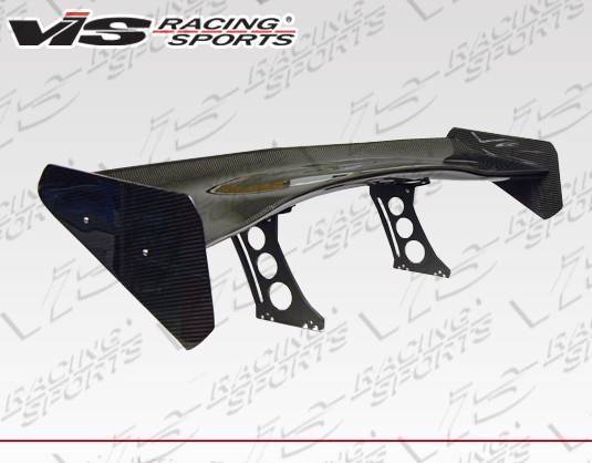 Universal PRO GT2 Style Carbon Fiber Black Spoiler-1