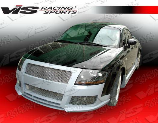 2000-2006 Audi TT 2 doors EURO TECH Style FRP Primer Front Bumper-3