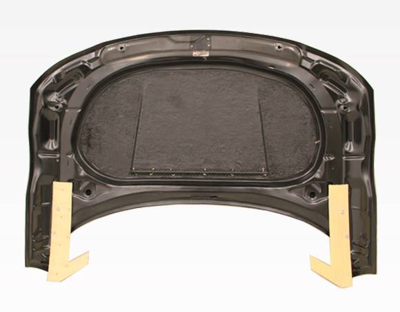 2000-2006 AUDI TT 2 doors G Tech Style Carbon Fiber Black Hood-4