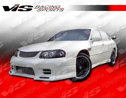 2000-2005 Chevrolet Impala 4 doors OMEGA Style FRP Primer Side Skirts-1